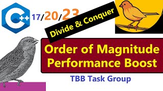 016 - (TBB Internals 2) Fair Dice, Divide & Conquer, Parallel Search, task_group