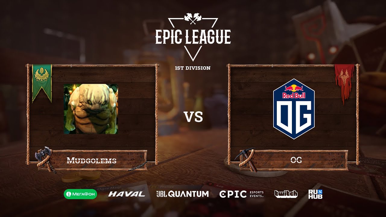 Mudgolems vs OG, EPIC League Season 2, bo3, game 1 [CrystalMay & Eiritel]