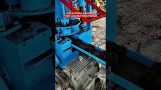 How to Make a Fortune from Coconut Wood Waste | High-Profit Charcoal Business #charcoalmachine