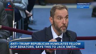 Anti-Trump Republican HUMILIATES GOP Senators at Jack Smith Hearing
