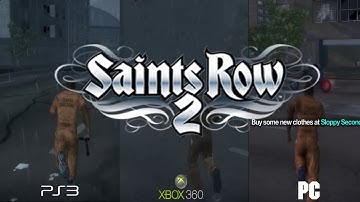 Saints Row 2 - PS3 vs Xbox 360 vs PC