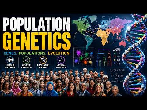 🧬🌍 Population Genetics | Understanding Evolution Through Genes 🔬⚡