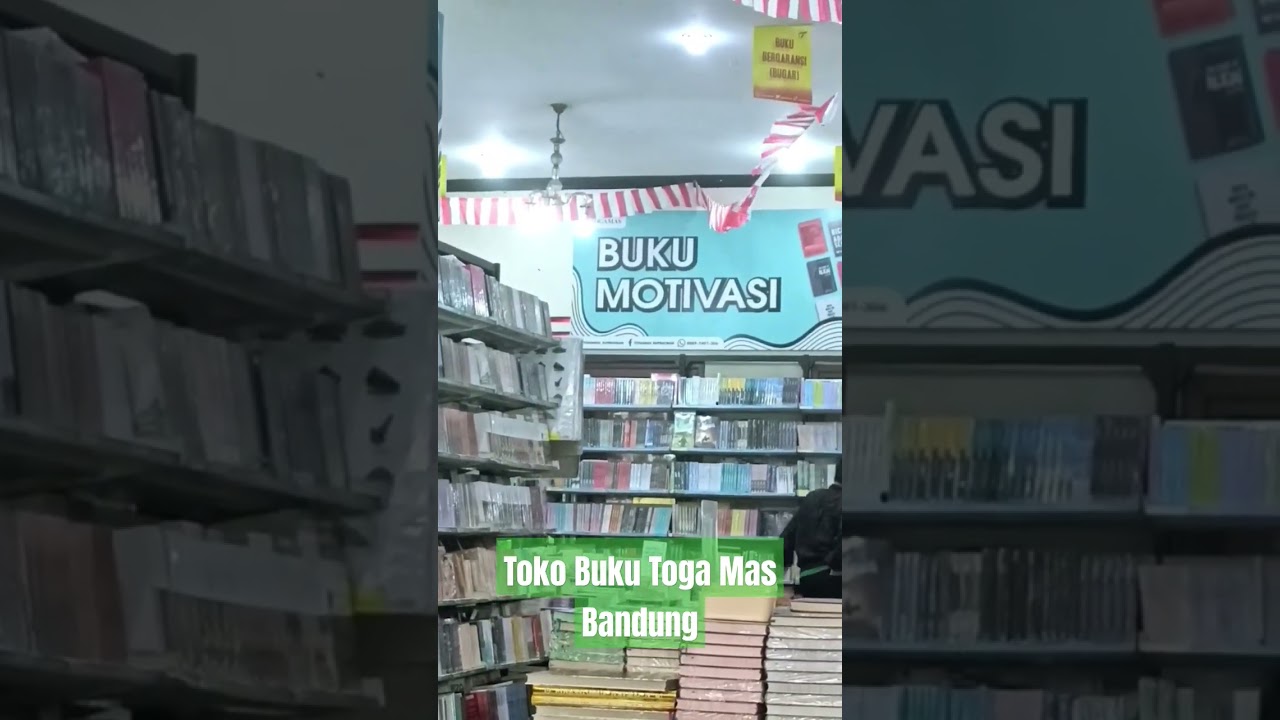 Toko Buku Toga Mas Supratman Bandung. Masih bertahan dalam satu jalur dengan Gramedia | #business