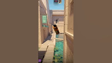 Two Smoke On Anubis For Take A Site In CS2 #cs2 #shorts