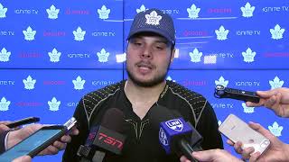 Maple Leafs Post-Game: Auston Matthews - October 15, 2018