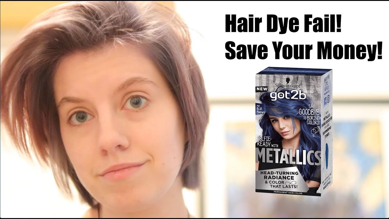 Hair Dye Fail! Save Your Money! - YouTube