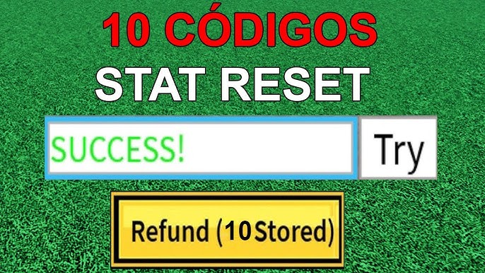 todos os código de resetar status