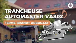 Une Trancheuse Automatique À La Ferme Brandt Arbogast