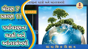 Paryavaranna ghatako ane aantar sabandho|| std 7 samajik vigyan ch 11|| std 7 ss ch 11 ||