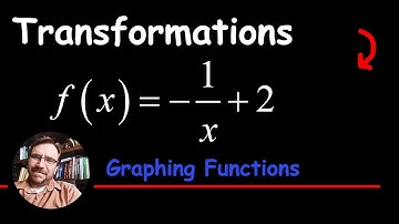 How to Graph a Reciprocal Function with a Reflection (Transformations)