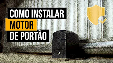 Quanto custa para instalar um motor de portão?