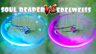 Ruby Soul Reaper VS Edelweiss Skin Comparison