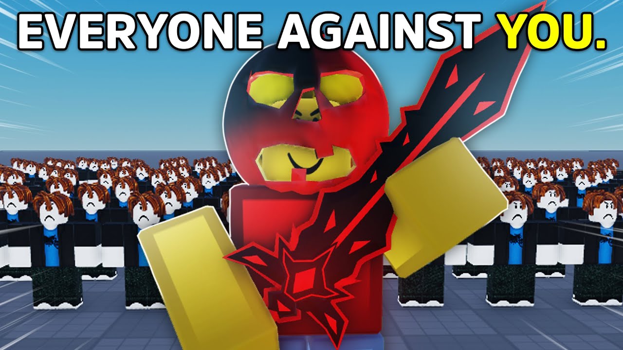 ROBLOX 1 VS ALL IS UNFAIR...