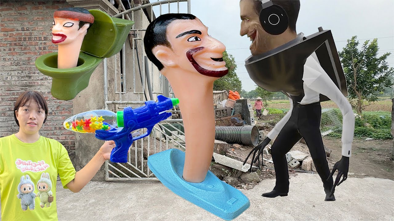 Kem Ốc review máy bay trực thăng mới, camera man bắt skibidi toilet, cứu labubu màu sắc. Theu Chanel