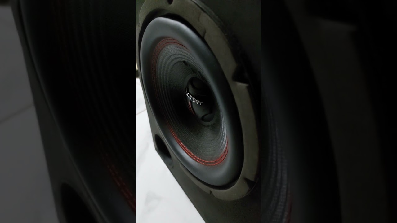 Subwoofer bomber upgrade 8", ligado no modulo ts400