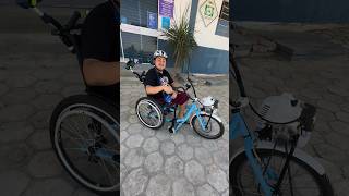 Kit para motorizar cadeira de Rodas com baixo custo.. veja completo nos vídeos longos aqui do Canal