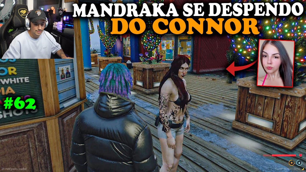 FOI ASSIM QUE A MANDRAKA SE DESPEDIU DO CONNOR! EP 62