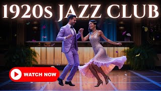 Jazz Club 1920s | Vintage Swing & Speakeasy Vibes | Gatsby