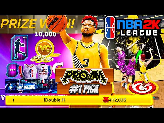 PRO-AM REC HIGHLIGHTS #nba2k #nba2k23mycareer #nba2k23 #fyp