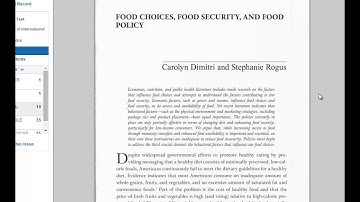 Library | How to find the permanent link to online journal articles