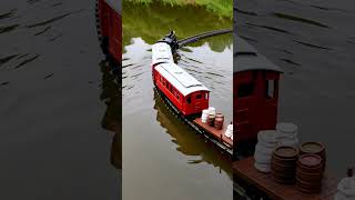 Toy Train Running on Water?! Real Physics Experiment