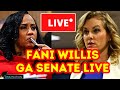 Live fani willis ga senate hearingattorney for trump codefendant testifies before ga senate