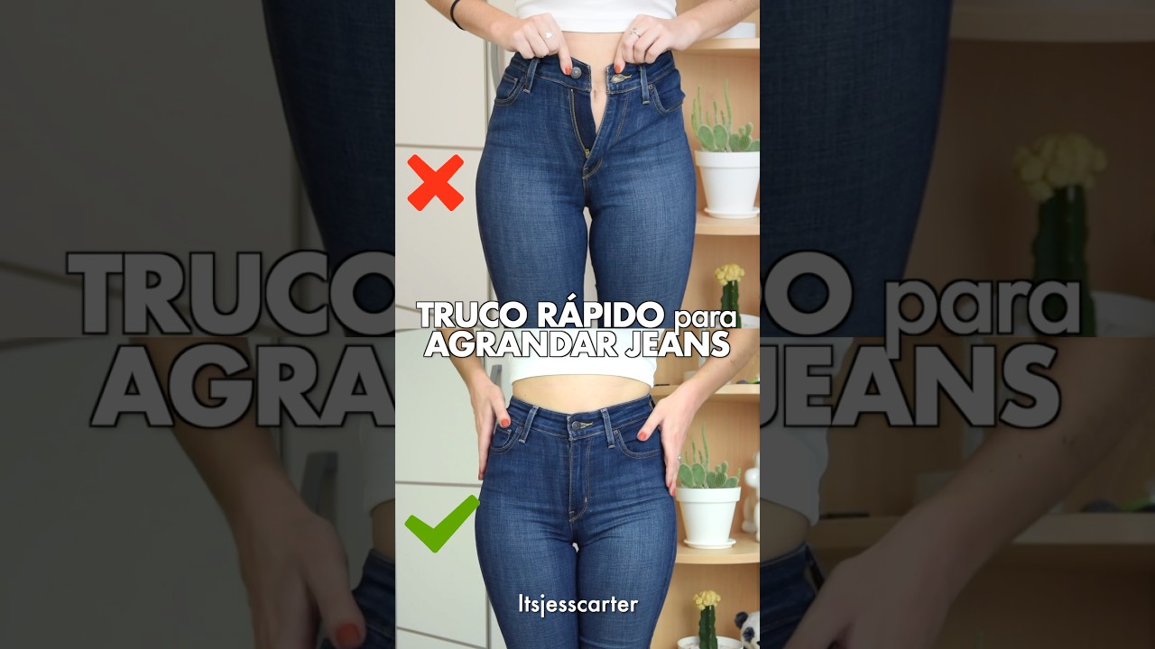 Truco para AGRANDAR tus PANTALONES 👖✅ 