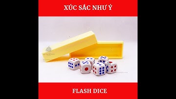 Xúc sắc như ý - Flash Dice | Cửa hàng Ảo thuật Việt Nam