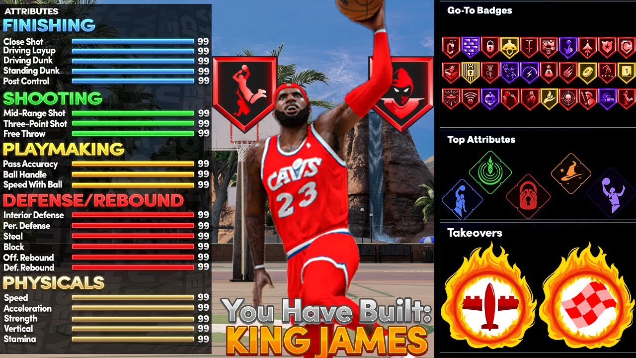 *NEW* MOST COMPLETE 6’8 “KING JAMES” BUILD… and it’s UNPATCHABLE in NBA2K26! Best build in 2k26!