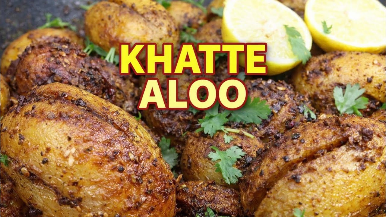 Khatte aloo 😚 Memon style 👌 Try must 😋