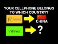 Mobile phone brands  countries  one more info  world knowledge  technology