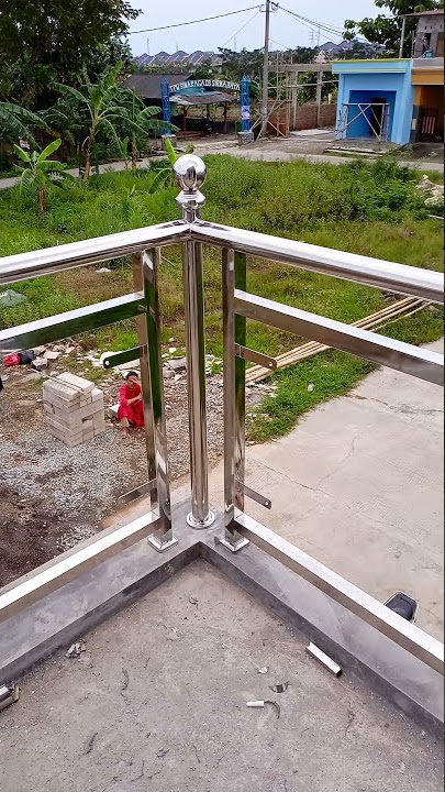 balkon Stenlis kaca