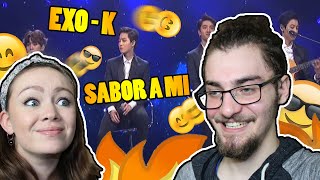 Me And My Cousin Watch Exo-K - Sabor A Mi Music Bank Hot Stage For The First Time Reaction