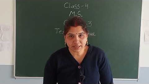 Class 4 Moral Science Chapter 3