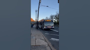 SEPTA 2014 Novabus LFS Artic HEV #7376 On Route 27!
