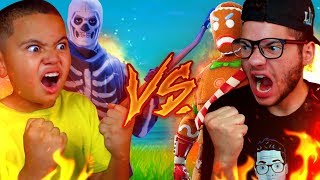 1V1 MINDOFREZ VS 9 YEAR OLD BROTHER! BATTLE OF THE YEAR OMG! FORTNITE BATTLE ROYALE *NEW* PLAYGROUND