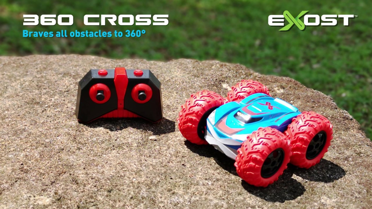 Dressoir geleider genezen How to play] EXOST 360 Cross (II) RC Car Demo Video by Silverlit - YouTube