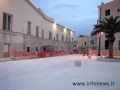 Trani. Piazza Sacra Regia Udienza Illuminata
