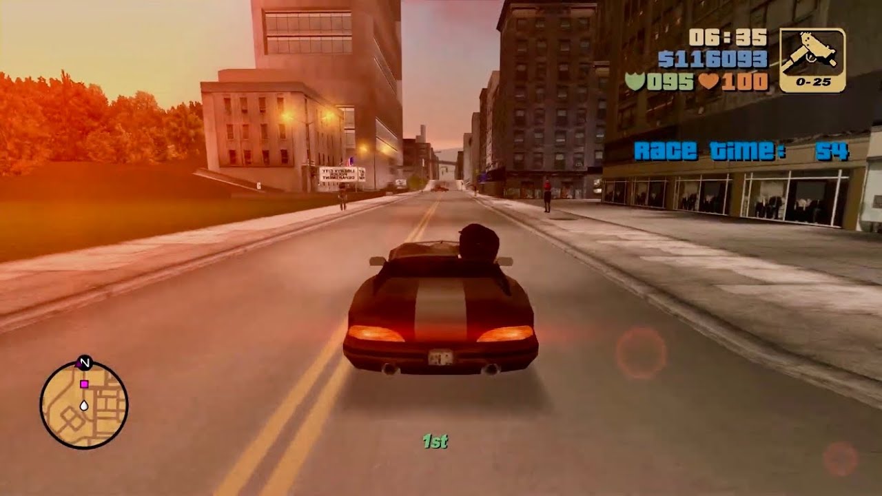 Grand Theft Auto 3 Liberty Extended - Mirror Mode - El Burro Missions