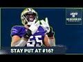 Which prospects would justify seattle seahawks sticking with 16th overall pick