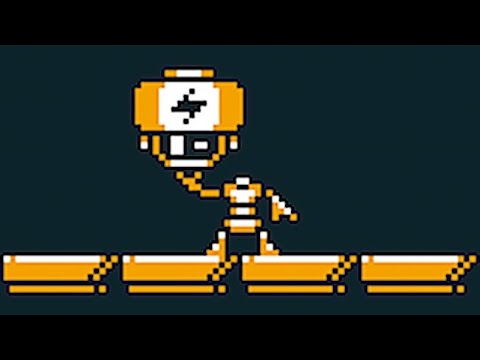 ElecHead - A Very Creative Pixel Art Puzzle Platformer Where You Electrify Anything You Touch!