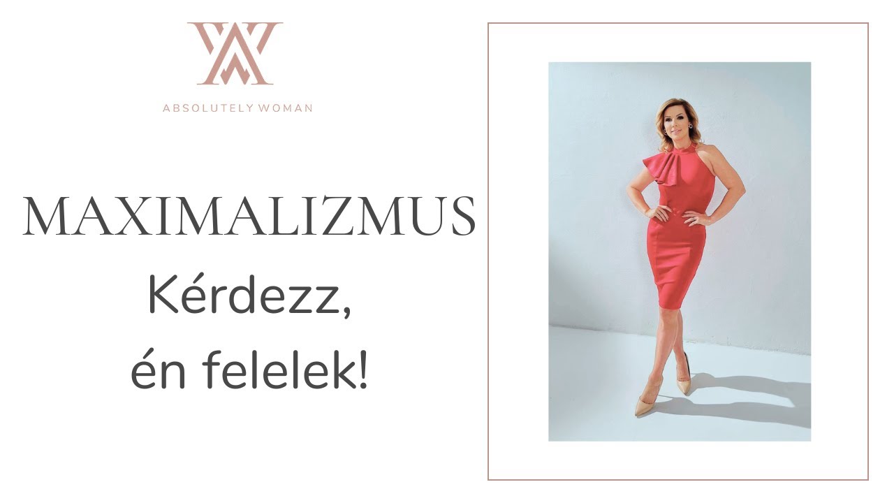 Maximalizmus - Kérdezz, én felelek!