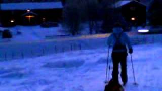 Funäsdalen Dra Pulka.