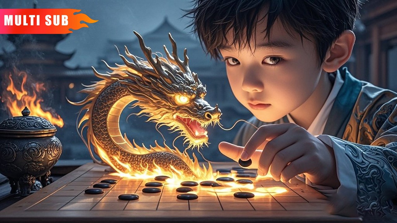 【Multi Sub】7歲男孩召喚出了一條黑龍贏得比賽，原來他意外用一滴血喚醒了神器，從此獲得千年棋譜傳承，不但奪回了父親的所有遺產，還成為了棋道最強！#短劇 #爽剧 #打臉