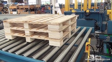 SF wooden pallet stacker wood pallet stacking table
