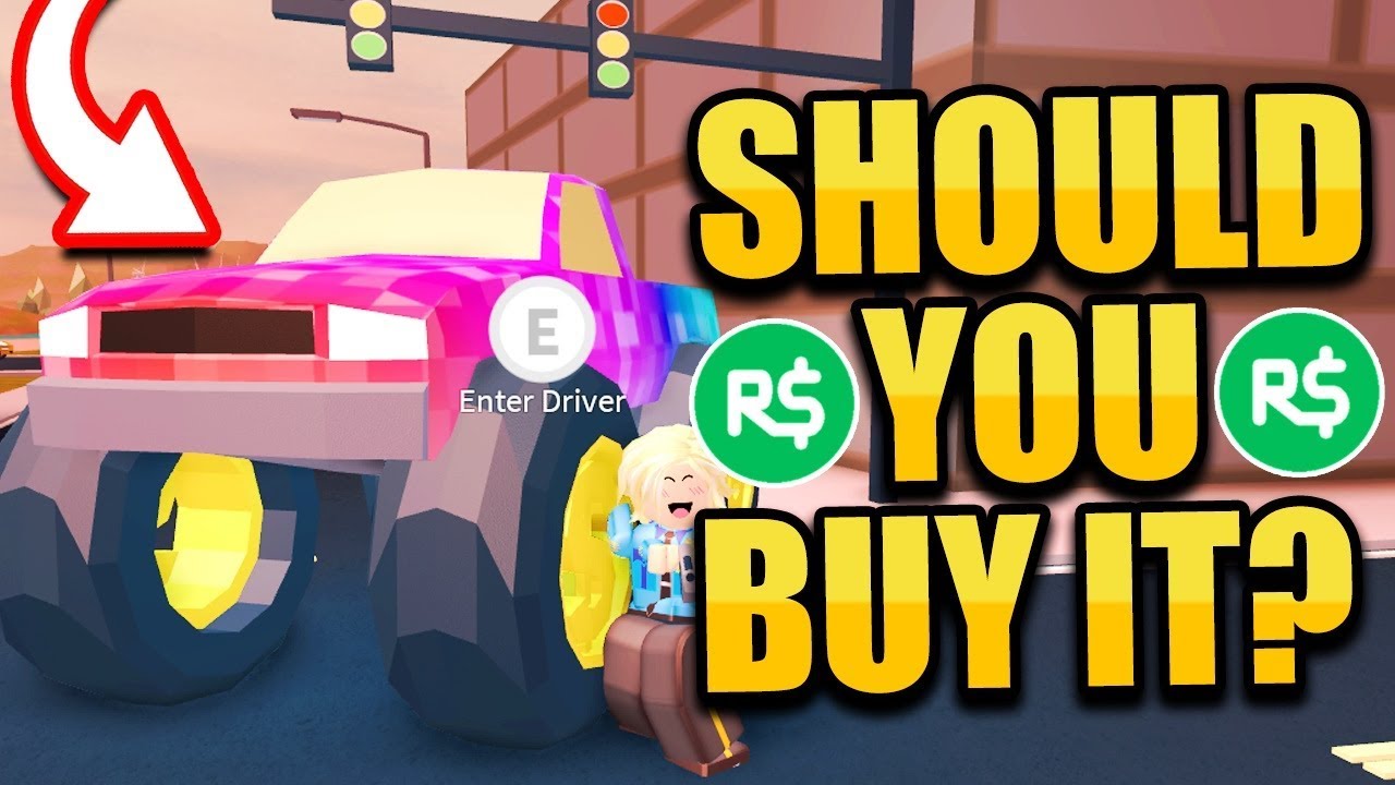 Should You Buy The 1 Million Dollar Monster Truck 60 000 Robux