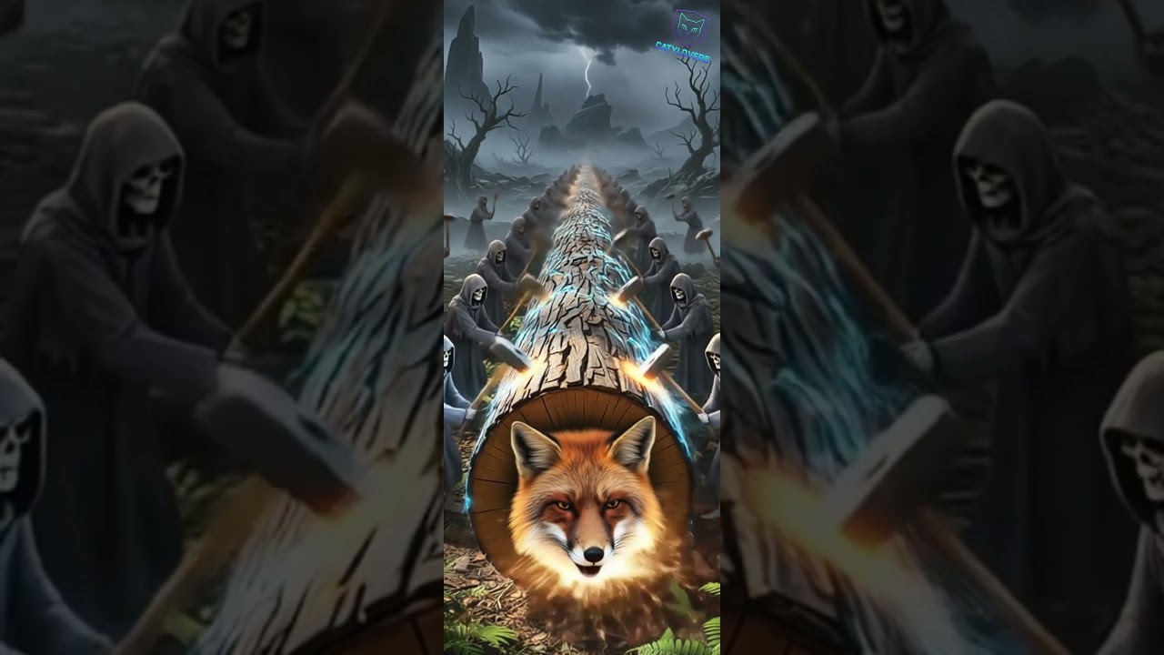 The Hidden Fox – A Mysterious Forest Awakening” 