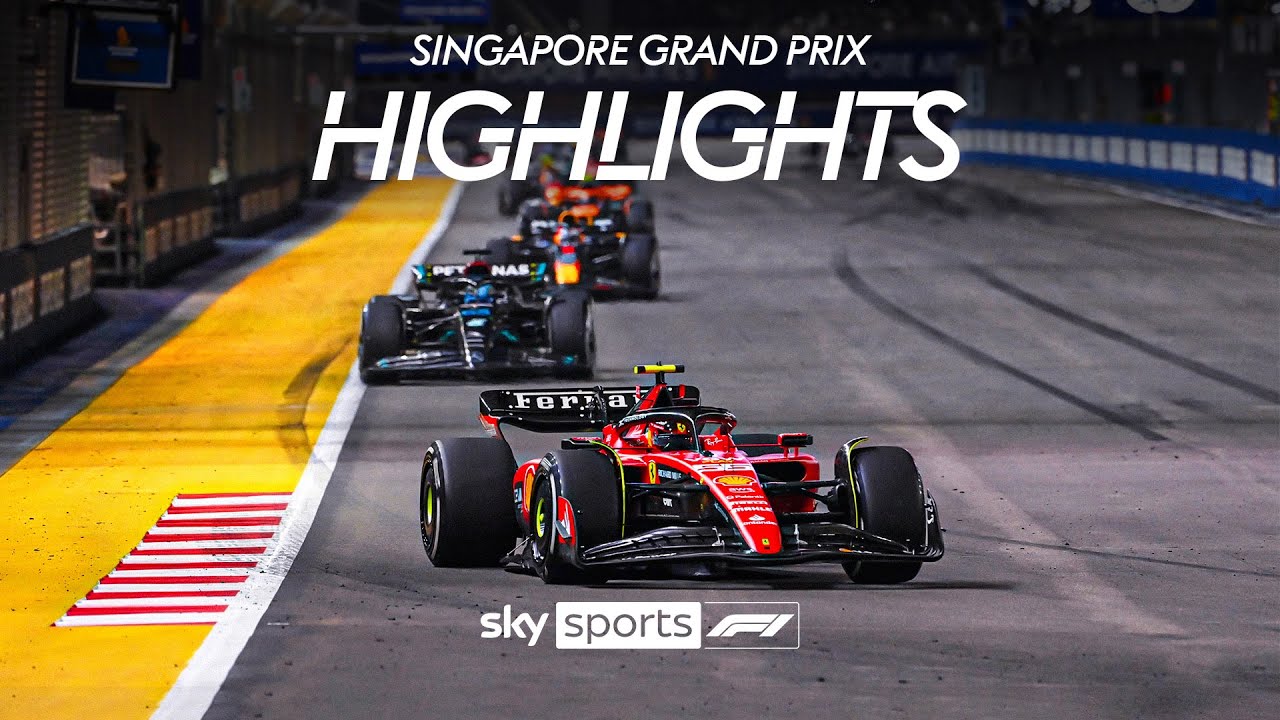 EXTENDED HIGHLIGHTS! 2023 Singapore Grand Prix 🏁 - YouTube