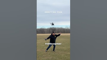 BAD RC Helicopter Crash!