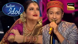 'Dekha Ek Khwab' गाकर Pawandeep ने किया Rekha Ji को Nostalgic |Indian Idol Season 12| Winner Special